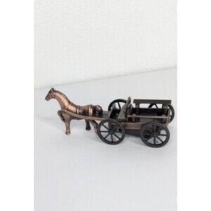 Horse And Carriage Die Cast Metal Collectible Pencil Sharpener